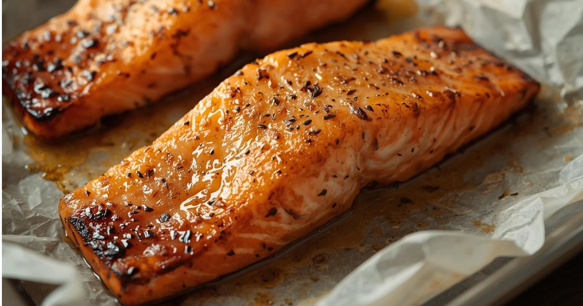 honey garlic salmon recipe