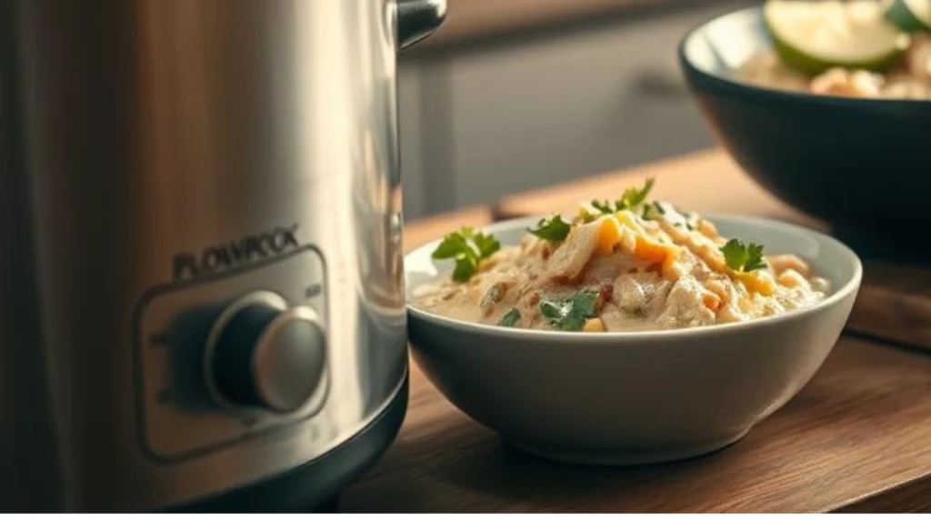 Crockpot White chicken chili