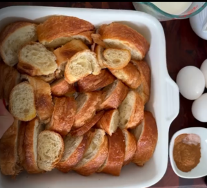 croissant French toast bake