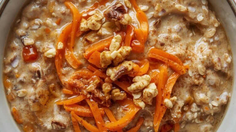 Carrot Cake Overnight Oats