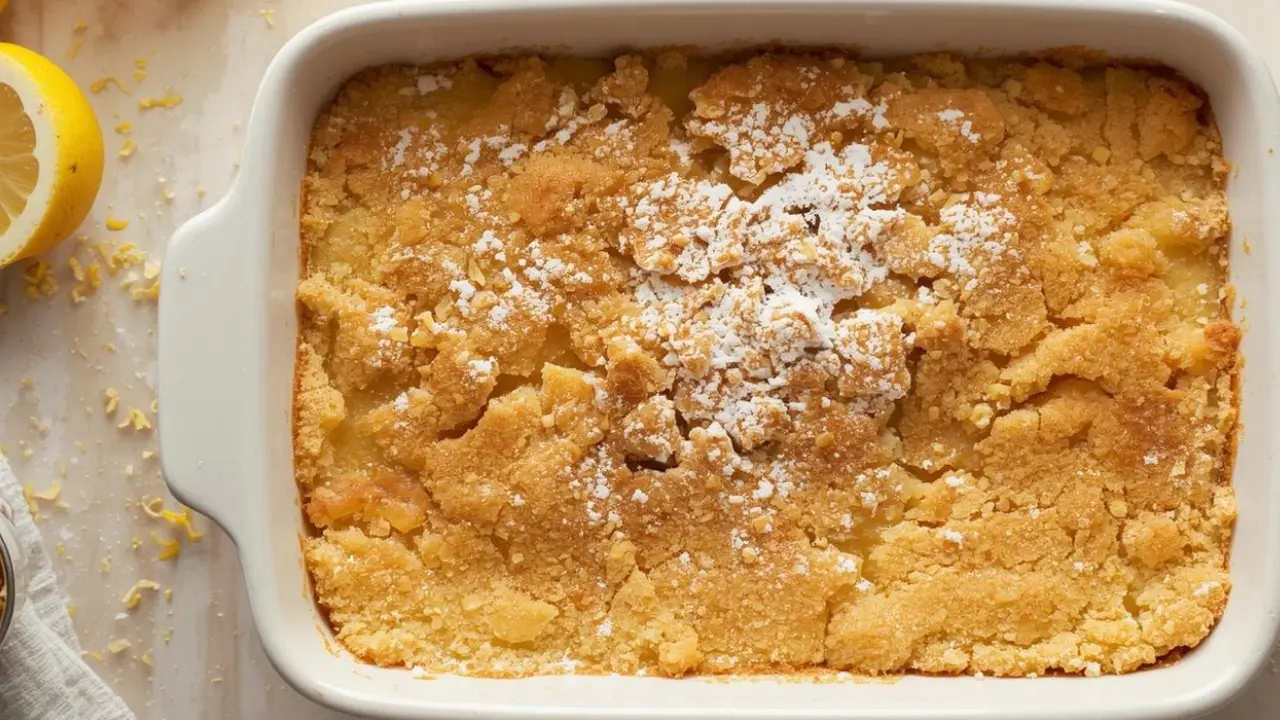 lemon crumble desserts